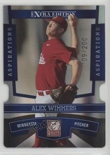 2010 Donruss Elite Extra Edition Aspirations Die-Cut /200 Alex Wimmers #26 0l2
