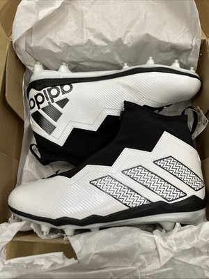adidas Nasty 2.0 Football Cleats White/Black GV8306 Men s Size 12.5 NIB