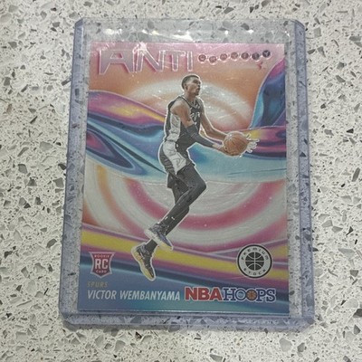 2023-24 Panini Nba Hoops Premium Stock - Anti-Gravity Victor Wembanyama #5 (RC)