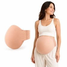 Adjustable Fake Pregnancy Belly with Memory Foam - Realistic Maternity Bump for