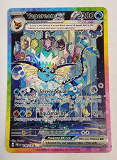 Pokémon TCG Vaporeon EX Prismatic Evolutions Special Illustration Card 149/131