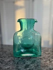 Blenko Handmade Glass 384 Water Bottle Spring Green 2021 Made USA WV