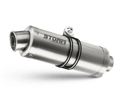 Echappement Storm by Mivv Oval Acier pour Suzuki Gsf 1200 Bandit 2001 > 2003 - Photo 1/2