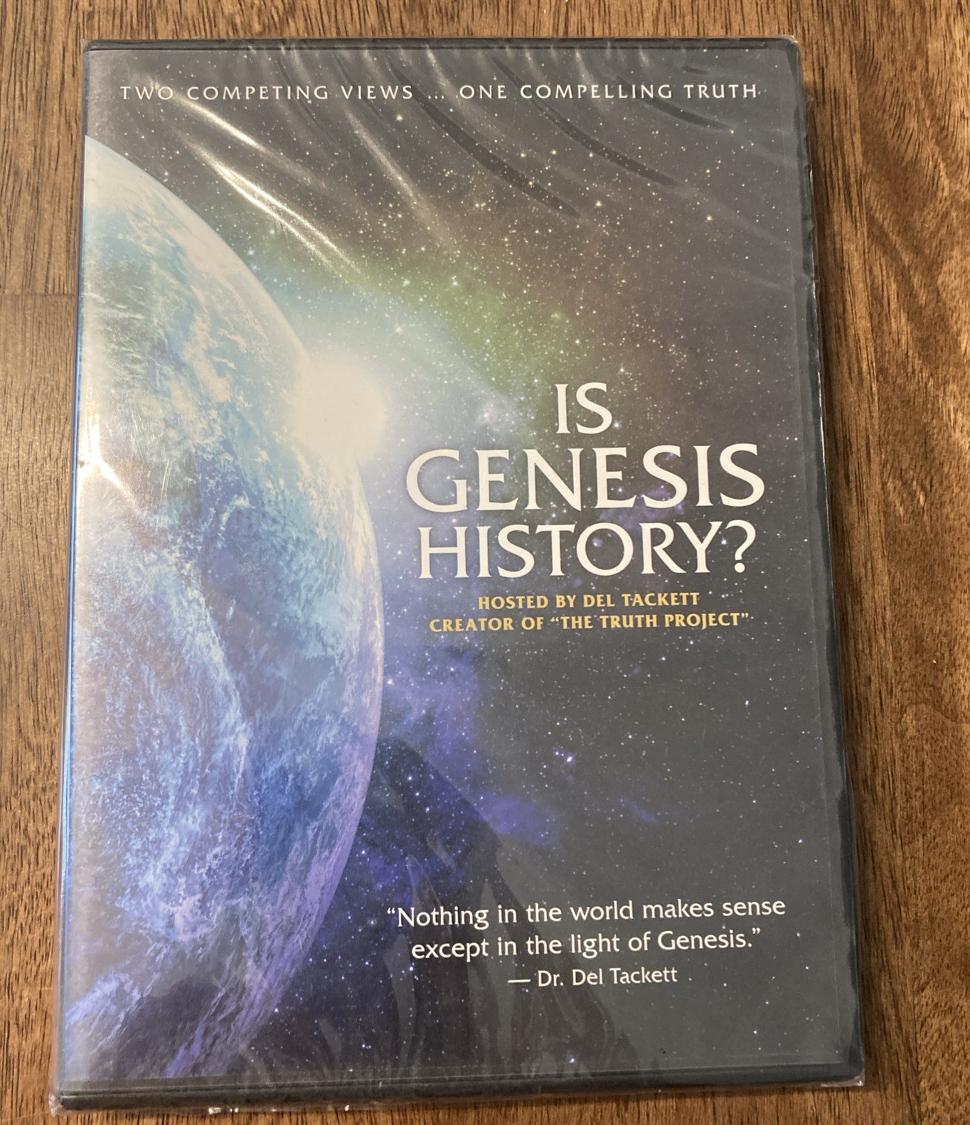 Is Genesis History? DVD documentary NEW SEALED Dr. Del Tackett