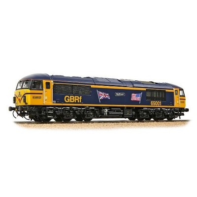 Bachmann 35-776SFX Klasse 69 69001 Mayflower GBRF UK und US Flaggen Spurweite OO