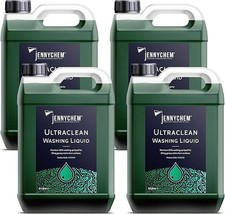 Ultraclean Washing Up Liquid 4x5L – Apple Fragrance Concentrated Dishwashing Det 1.86 per litre
