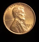 1953-S Lincoln Wheat Cent - GEM BU -  BEAUTIFUL  LUSTER