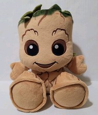 Disney Store Official Marvel Guardians of The Galaxy Baby Groot Big Feet Plush