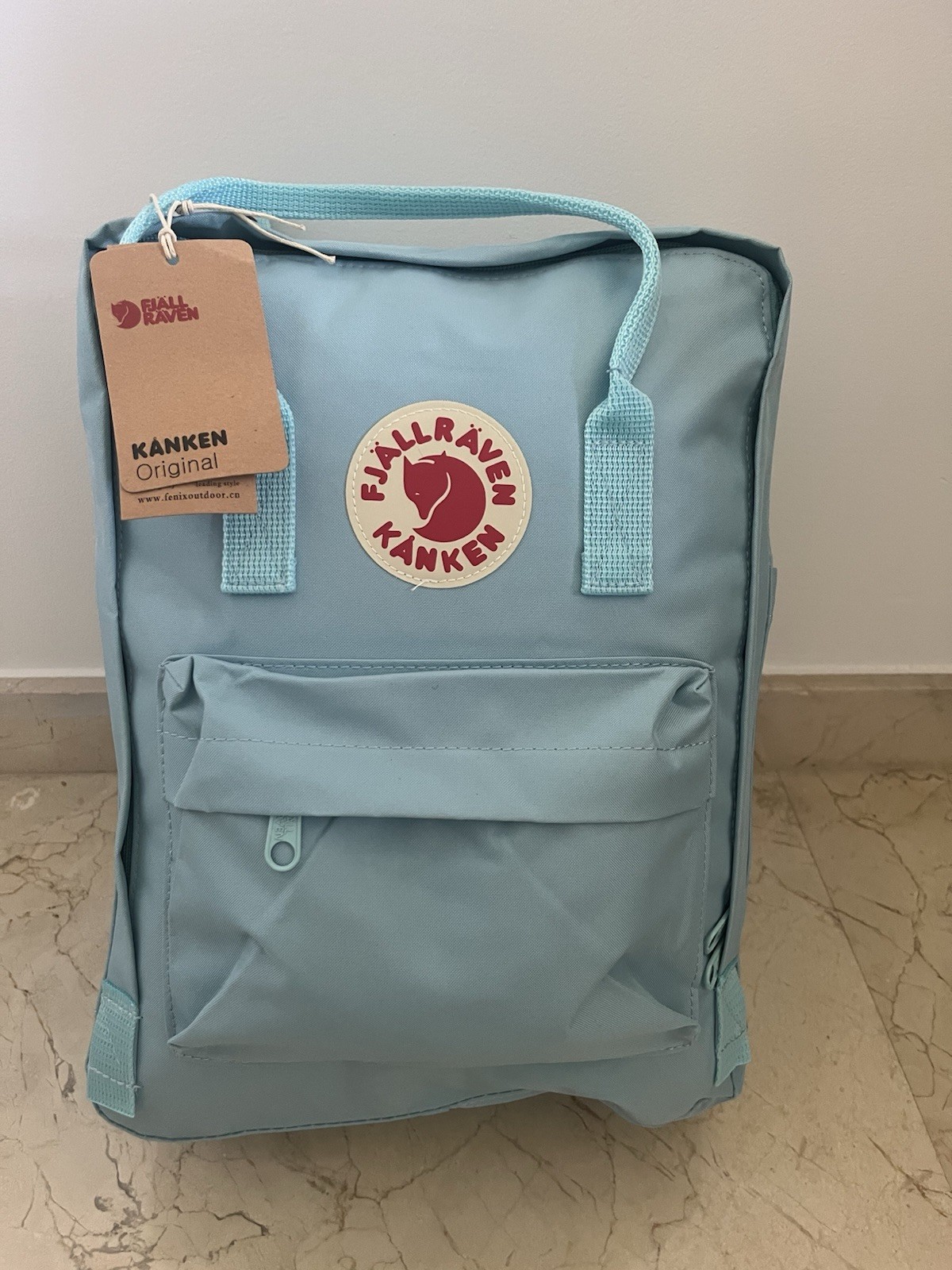 Mochila fjallraven kanken azul Cielo