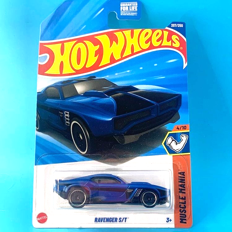 HOT WHEELS 2025 RAVENGER S/T BLUE 207/250 JBB26 MUSCLE MANIA F