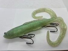 9” BamBam Lure Co Shallow Bowfin Minnow Rubber Swimbait Crankbait Musky Lure