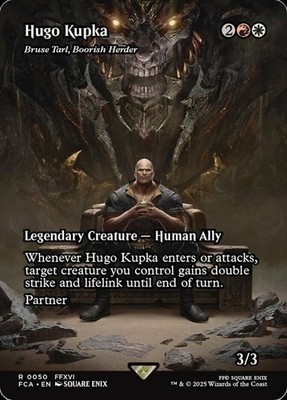 1x Hugo Kupka - Bruse Tarl, Boorish Herder - Showcase MTG - Final Fantasy: Throu