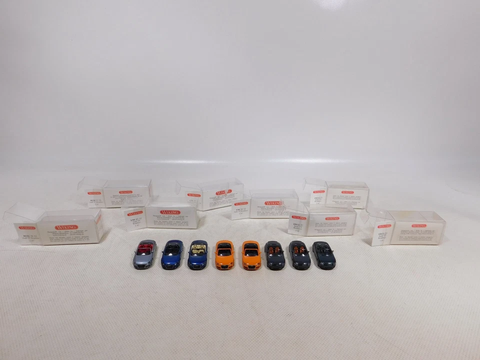 Wiking 1:87 H0 8x Modello Autovettura Audi Tt Roadster 0134 131 134 Mint + Box # - Immagine 4 di 4