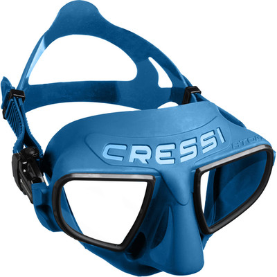 Cressi Atom Blue Metal/Black Clear Lens