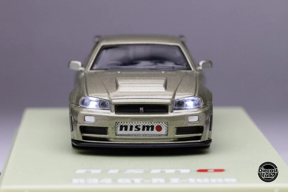 Kyosho 1:64 Nissan Nismo R34 GT-R Millenium Jade Compatible con MOTN Foto 4 de 4