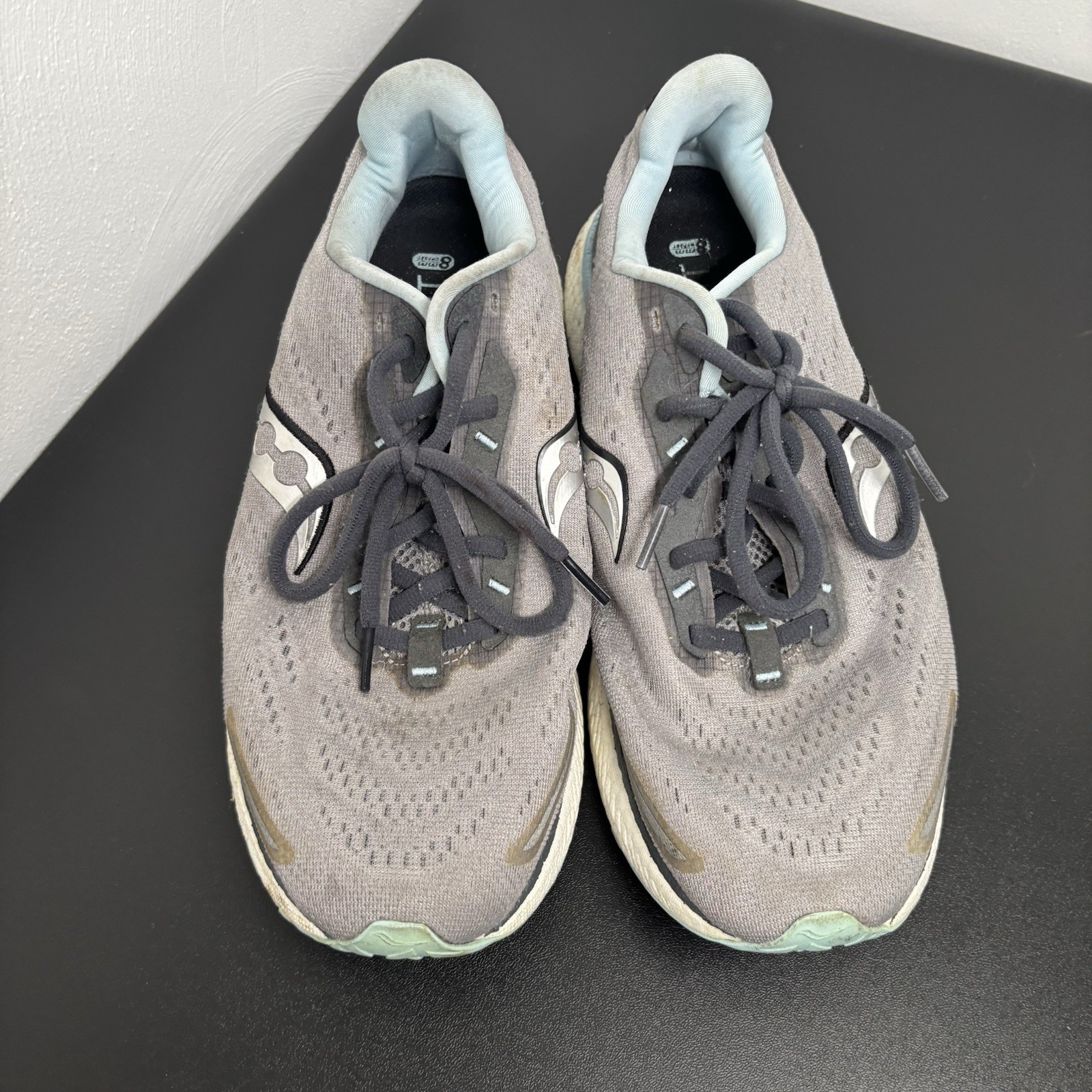 Saucony Triumph 19 S10679-20 Women's Gray Low Top Lace Up Running Shoes Size 11W thumbnail 5