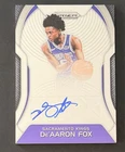 De'Aaron Fox Auto RC 2017-18 Panini Prizm Basketball Rookie Autograph #SS-DF