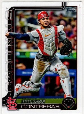 2025 Topps Series Two Baseball Willson Contreras No. 472 St. Louis Cardinals