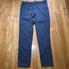 Lululemon Mens ABC Commission Pant 34x30 Dk Gray Casual Golf Stretch Preformance