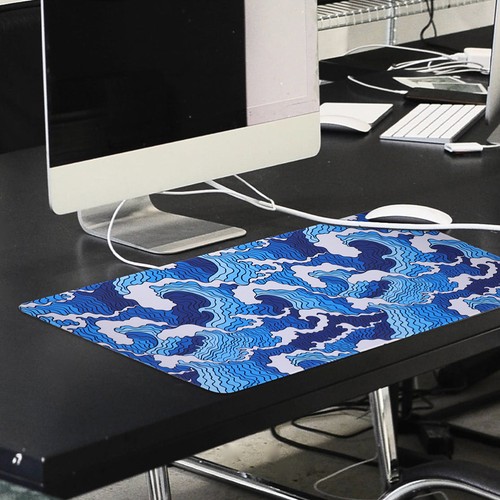 Large Mouse Pad Non-Slip Mouse Cushion Laptop Desk Pad Keyboard Desk Pad for - 第 3/12 張圖片