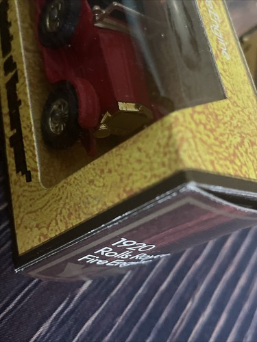 Matchbox Y6 Rolls Royce Fire Engine. gold wheels. Models of Yesteryear MoY Box - Picture 3 of 7