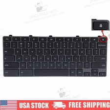 0H06WJ For Dell Chromebook 11 5190 3100 US Notebook Keyboard /With lock key USK