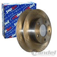 2X Japko Bremsscheiben Hinten 261Mm Voll Passend FÜR Ford USA Probe Mazda 626