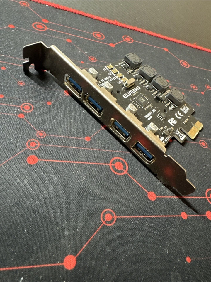 Scheda PCI-Express adattatore 4 porte USB 3.0/3.2 PCI-E PCI-E - Immagine 2 di 3