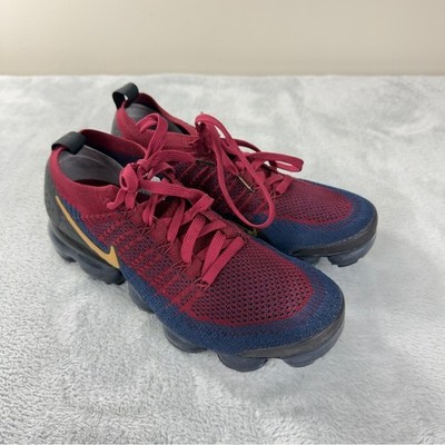 Nike Air Vapormax Men's Size 8.5 US/7.5 UK/42 EU Flyknit 2 'Olympic' 942842-604