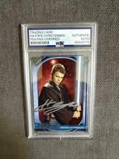 2002 Topps Star Wars AOTC Hayden Christensen Anikin Skywalker #2 PSA Auto Authen
