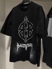 BALENCIAGA T-SHIRT IN SCHWARZ Size L Over Fit XXL