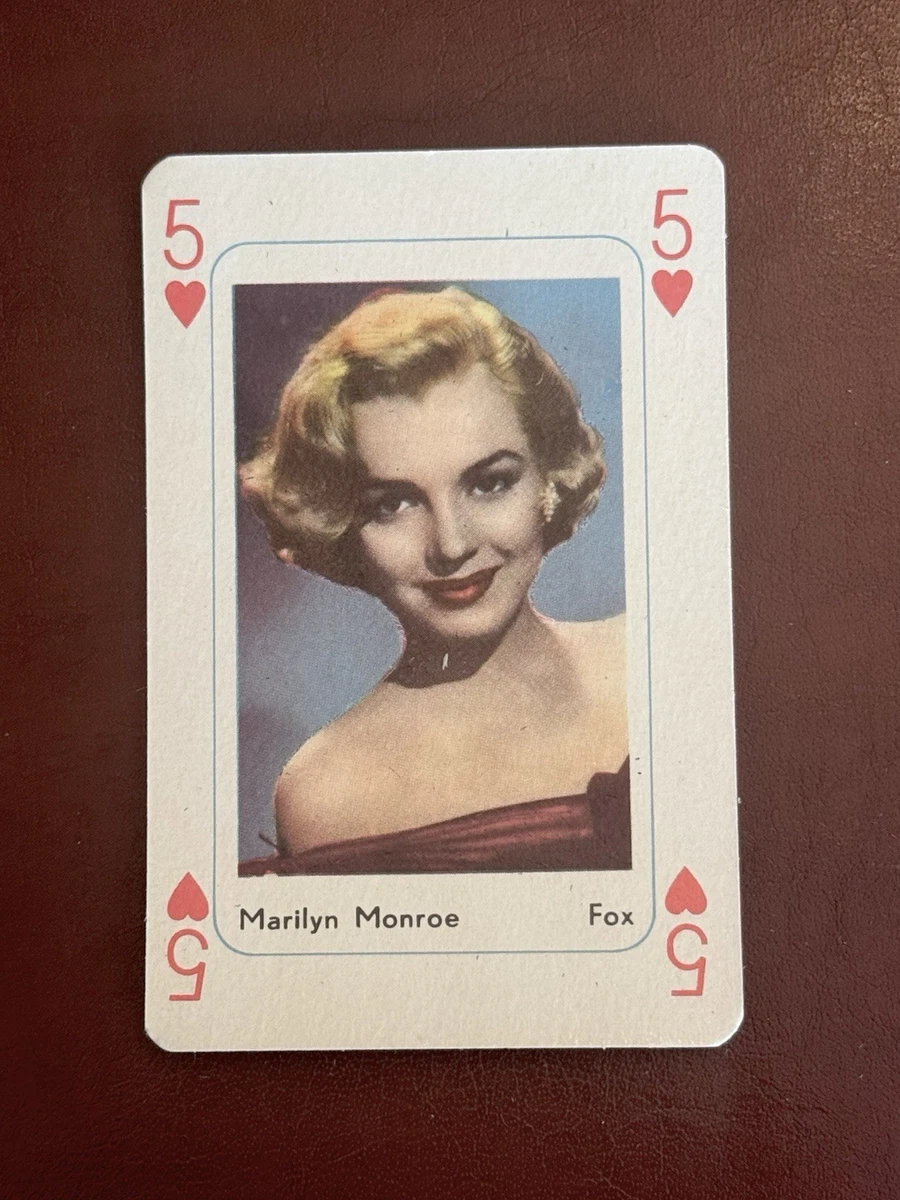Marilyn Monroe Cards In Collectible Playing Cards for sale | eBay