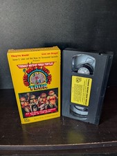 Rare Gettin&rsquo; Down In Your Town Teenage Mutant Ninja Turtles VHS TMNT Stage Show
