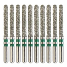 Zirconia Diamond Bur Z882/014C Round End Cylinder Coarse Grit Friction Grip