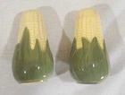 Vintage Shawnee Pottery Salt and Pepper Corn King Nice and Bright