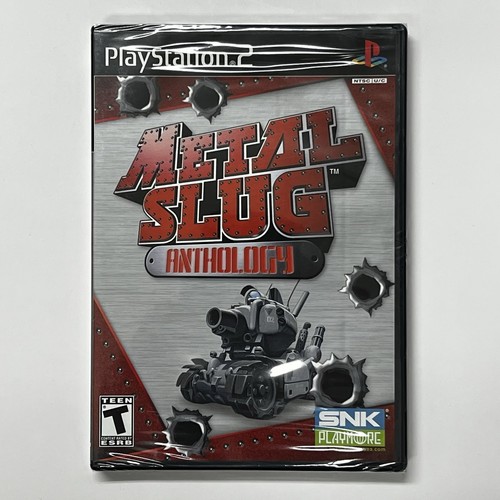 Metal Slug Anthology Ps2 Com Capa E Pôster Play 2