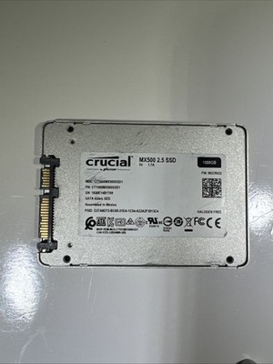 Crucial MX500 1TB 2.5'' SATA III 6GB/s SSD CT1000MX500SSD1 1000GB Drive UnTested