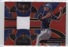 2024 Panini Select Selective Swatches Red Prizm 66/99 Brock Porter #SS-BP 0jd0