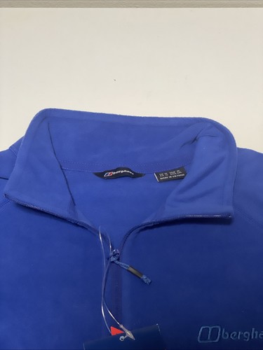 Berghaus Blue Polartec Fleece 1/4 Zip - Picture 2 of 7