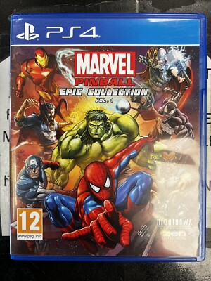 Marvel Pinball Epic Collection Vol 1 Playstation 4 PS4 FAST SHIPPING!