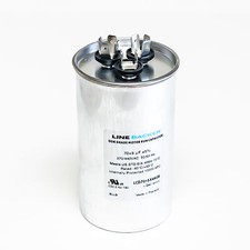 Supco Capacitor Round Dual Run 70 5 uf mfd 370/440 Volts for HVAC Motors