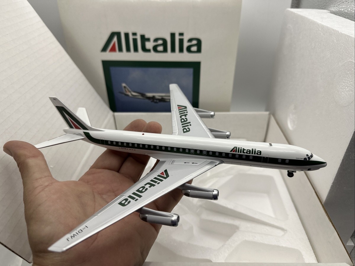 Very Rare Inflight 200 Alitalia DC-8-62, 1:200, Retired