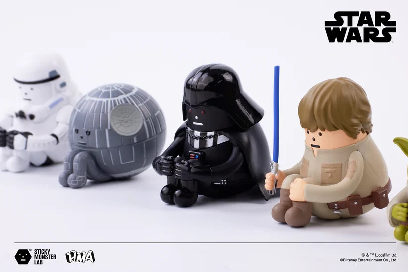 STAR WARS SML MINI-FIGURE BLIND BOX 6個入り SML x Star Wars Mini-Figure Blind Box Series – Full Set of 6
