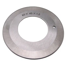 1PCS 80mm Circular Slitter Blade Round Knive for Cutting Leather Machines