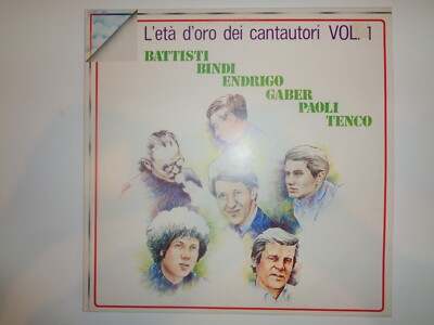 L'ETA' D'ORO DEI SINGER-SONGWRITERS VOL. 1 LP LUCIO BAPTISTI UMBERTO BINDI GINO