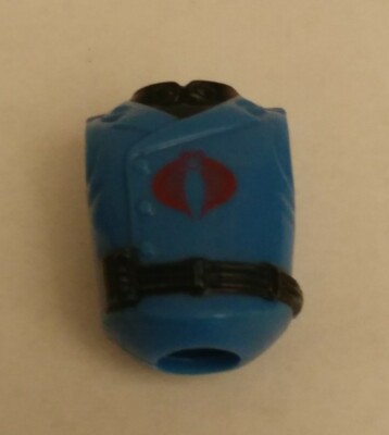 Vintage 1982 GI JOE - Cobra Commander - Enemy Leader - Torso - Parts of Repair