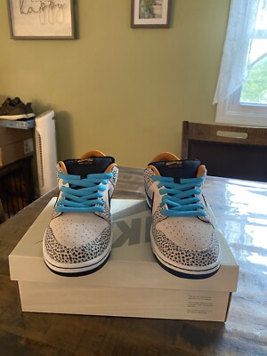 Nike SB Dunk Low Pro Electric Olympic Safari Size 9