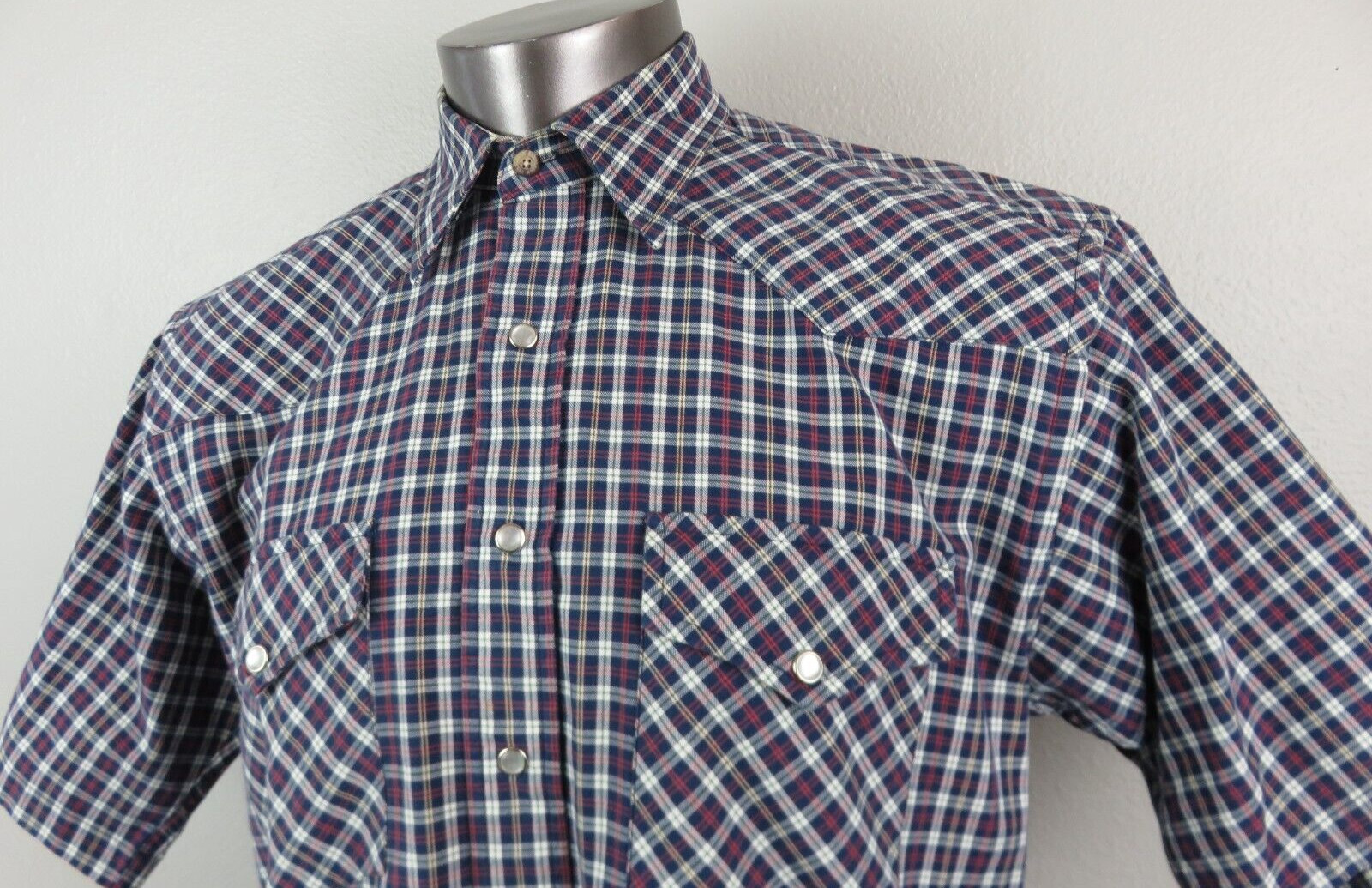 Pendleton Pearl Snap Short Sleeve Button Front Sh… - image 6