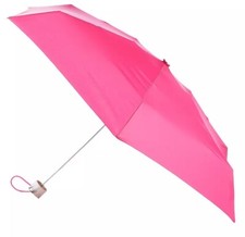 totes Umbrella Classics Micro Mini Manual Open Compact, Magenta - New 