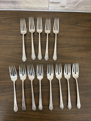 Gorham 40 pcs Set Vintage Silverplate Cavalier Flatware 1937 w